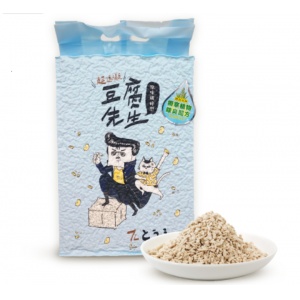 豆腐先生 仿礦型豆腐貓砂-原味 7L (添加植物消臭配方)