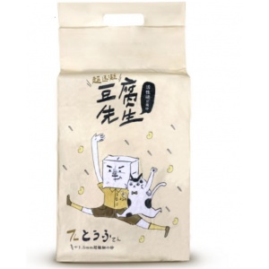 豆腐先生 1.5mm超細活性碳豆腐貓砂 7L